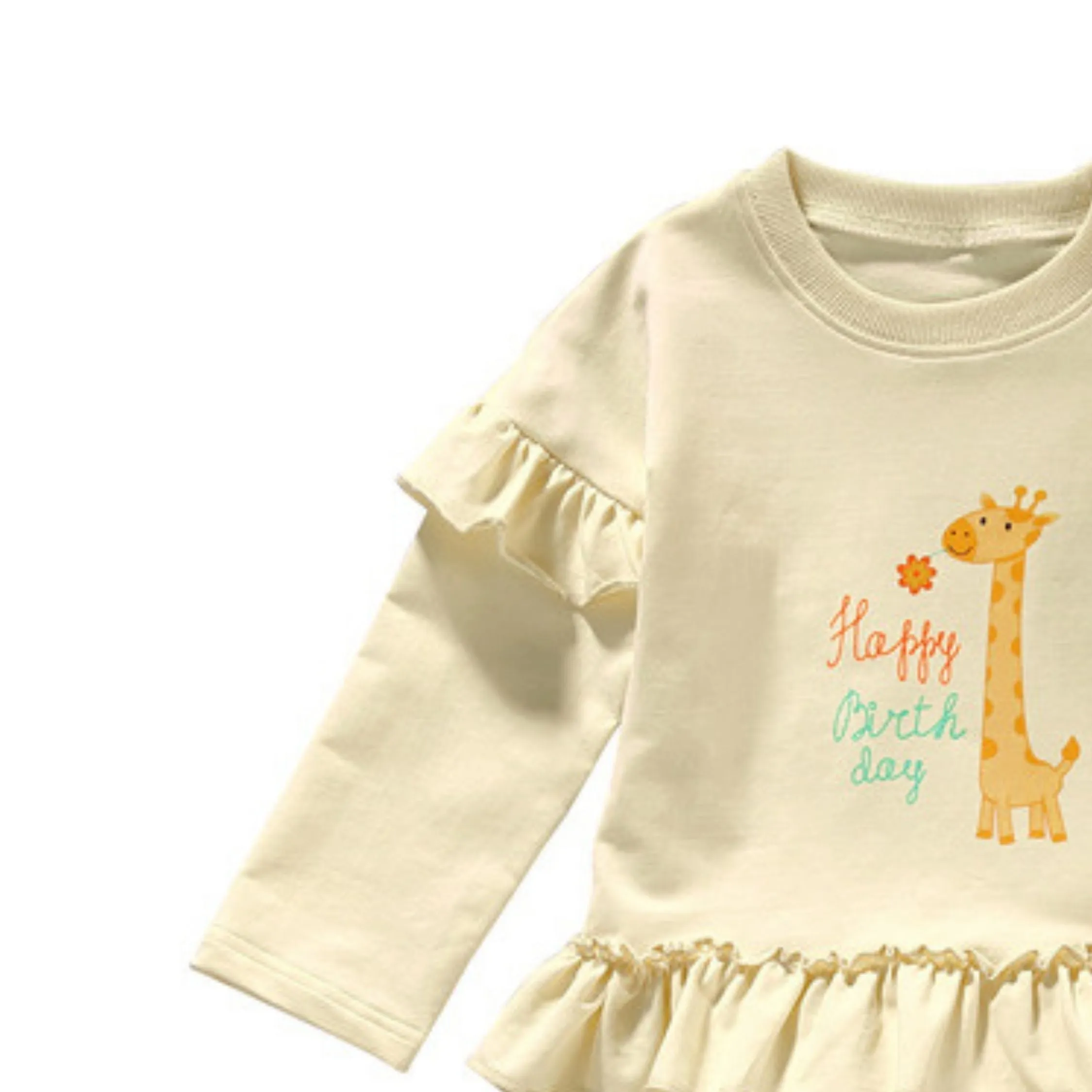 2 Piece Giraffe Top And Trouser Set