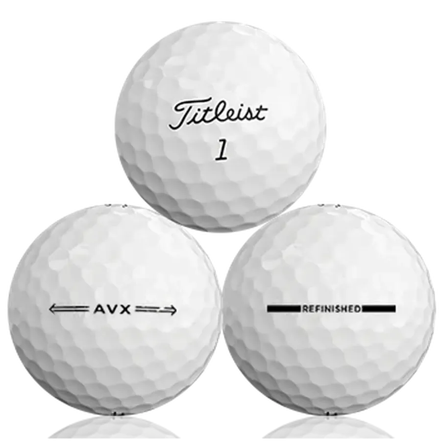 36 Titleist AVX Golf Balls - Factory Refinished