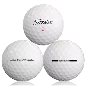 36 Titleist Pro V1X Golf Balls - Factory Refinished