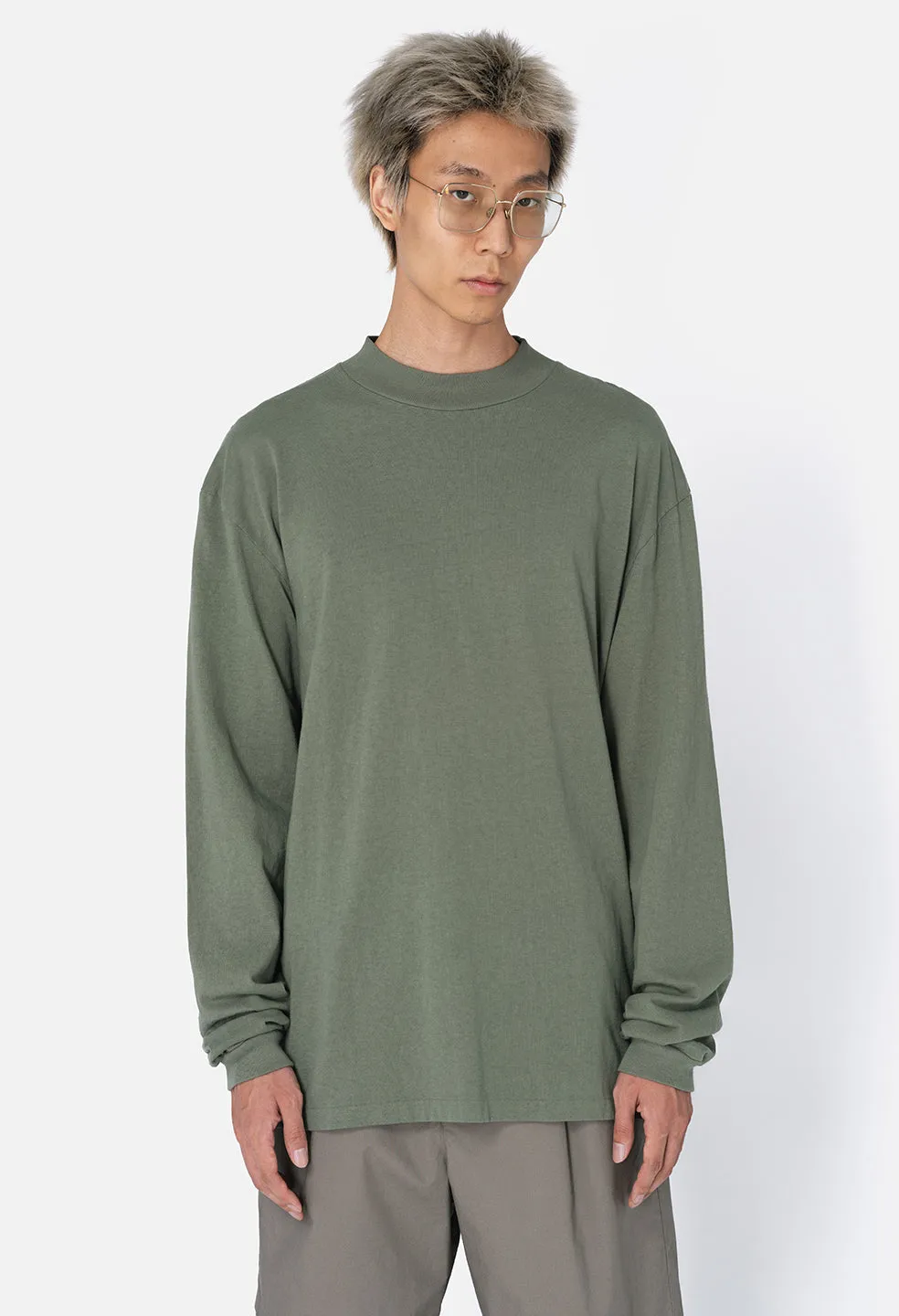 900 Ls Mock Tee / Soldier Green