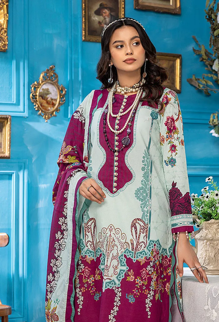 Aangan by Humdum Digital Printed Lawn Unstitched 3Pc Suit AG-05