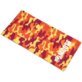 Adults Camo Flexi Tubular Bandana - Orange