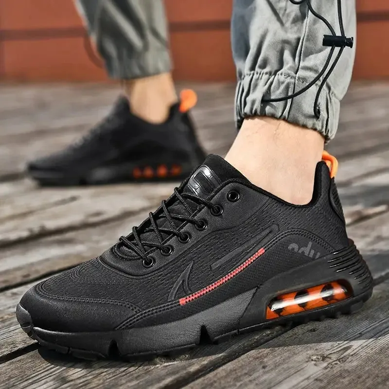 Air Platform Waterproof Lace Up Sneakers