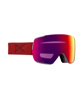 ANON M5S Mars - Perceive Sunny Red   Perceive Cloudy Burst   MFI Facemask Snow Goggle