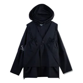 ARCHIVAL REINVENT ARC x PAA VEST- WINDBREAKER-BLACK