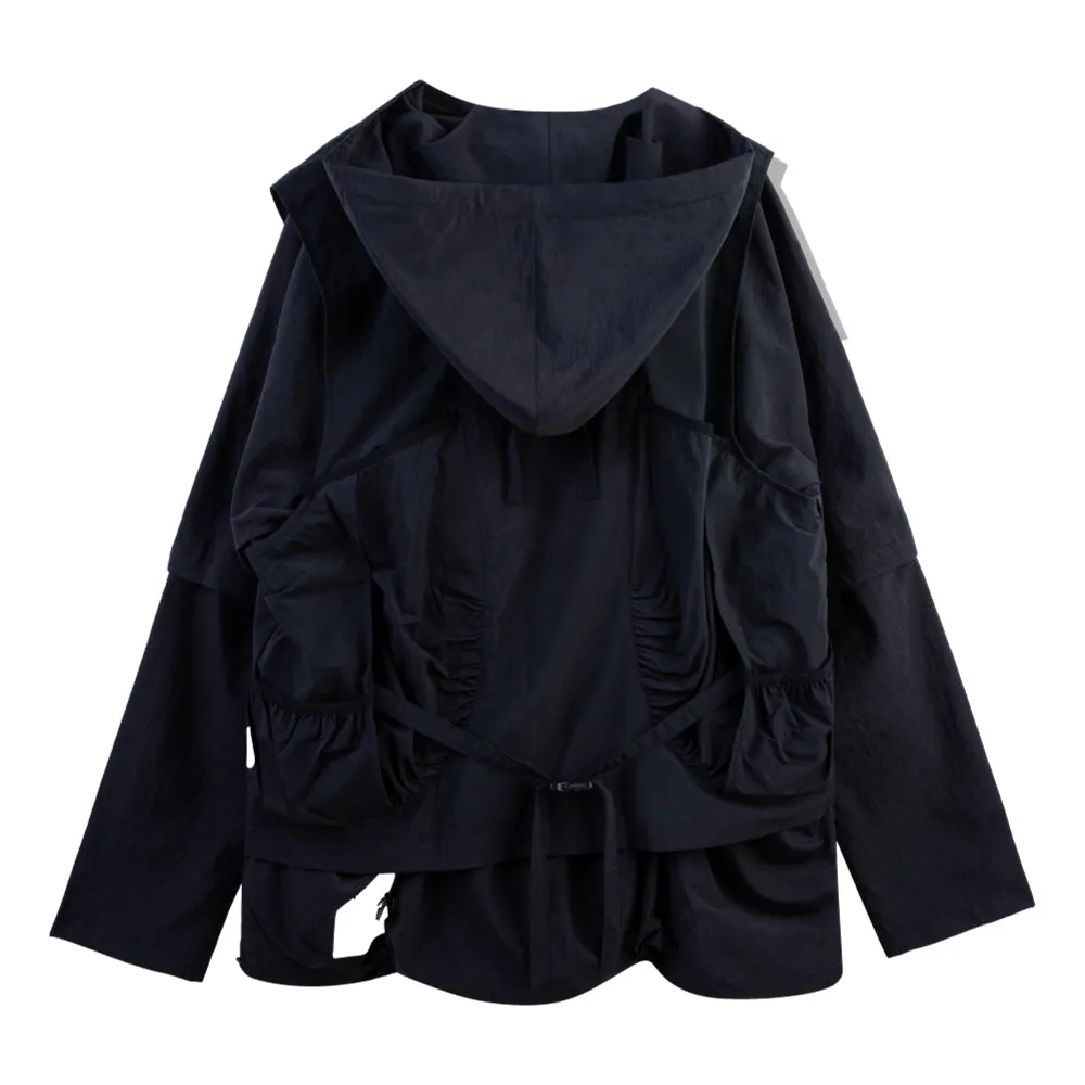 ARCHIVAL REINVENT ARC x PAA VEST- WINDBREAKER-BLACK