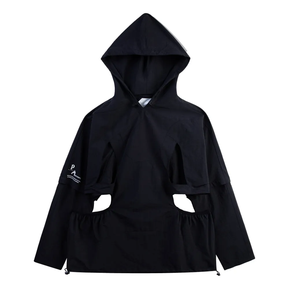 ARCHIVAL REINVENT ARC x PAA VEST- WINDBREAKER-BLACK