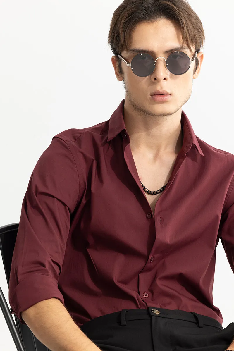 Aristo Maroon Shirt