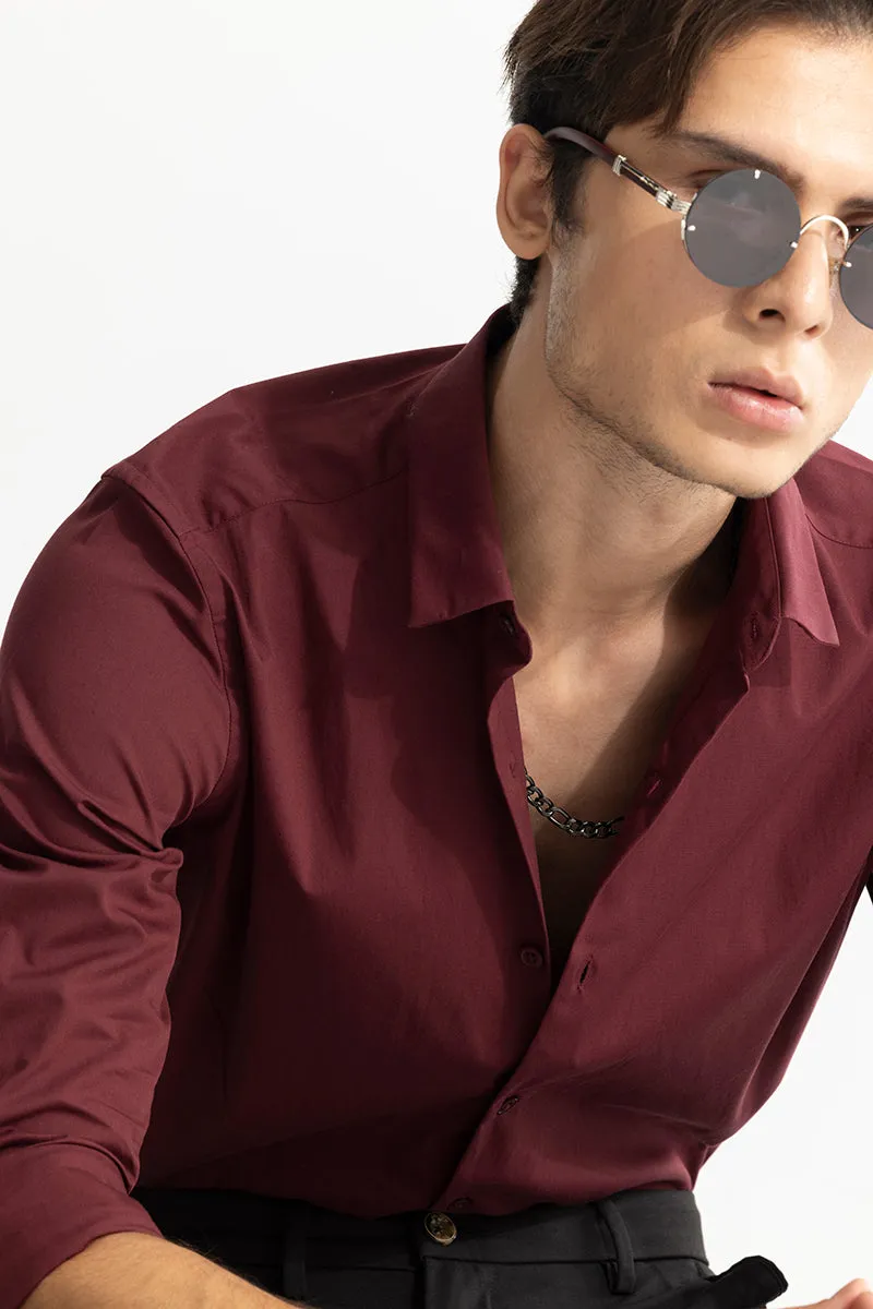 Aristo Maroon Shirt