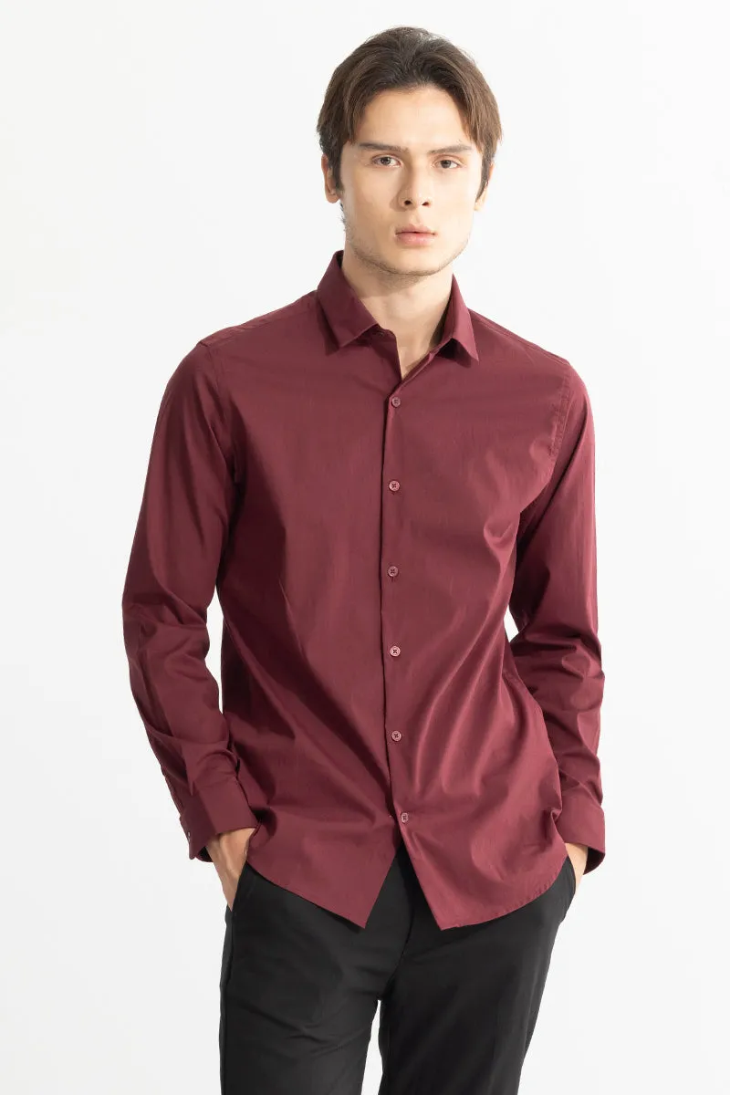 Aristo Maroon Shirt