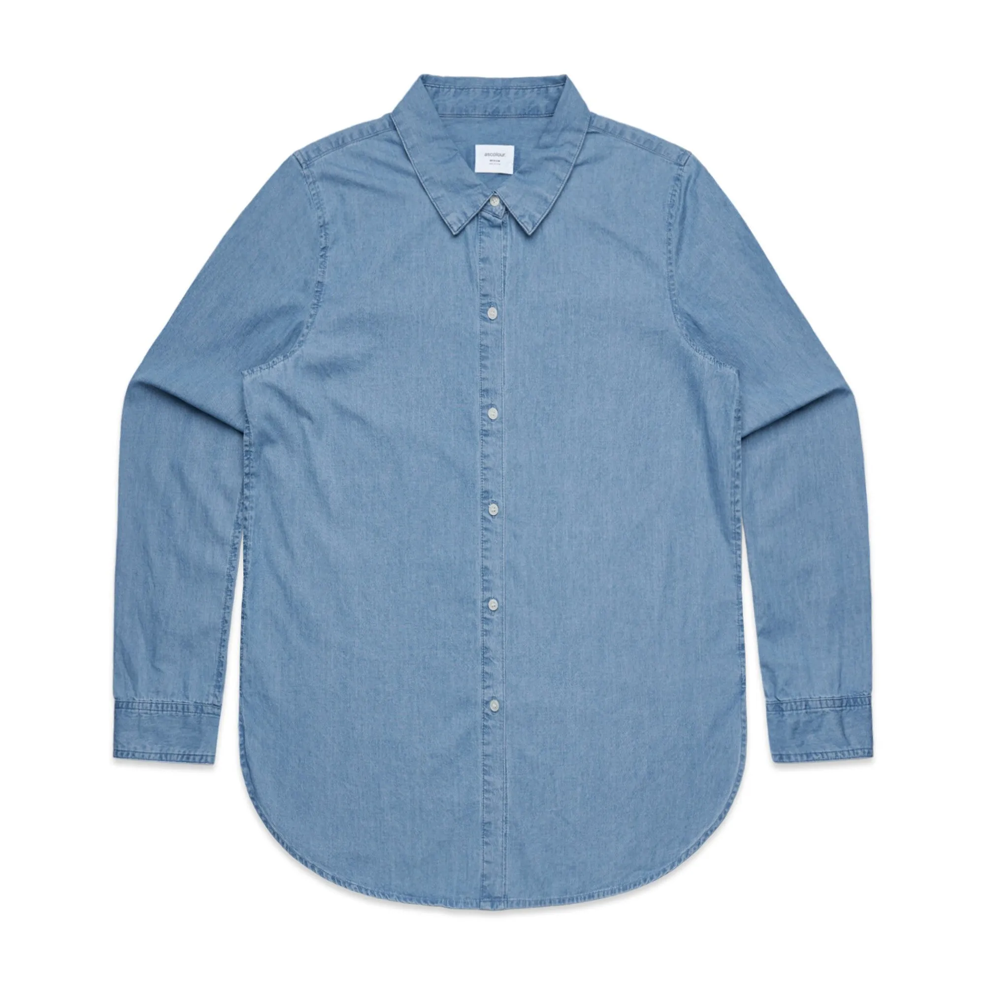 Ascolour Womens Blue Denim Shirt - (4042)