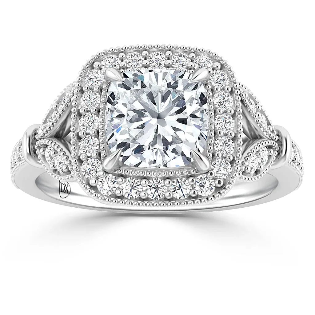 Audrey - 18ct White Gold - Cushion