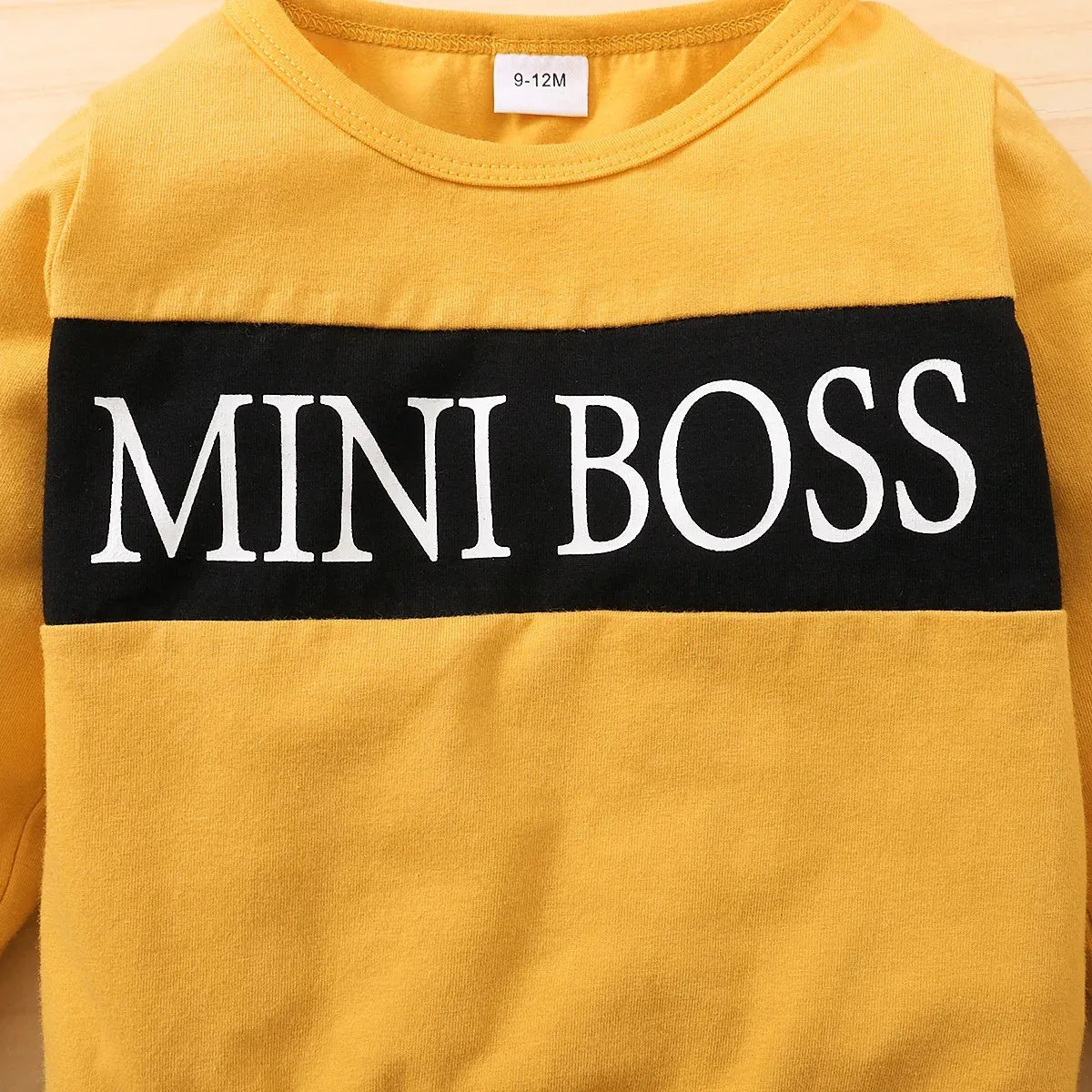 Baby Boy 2pc Mini Boss Clothing Set