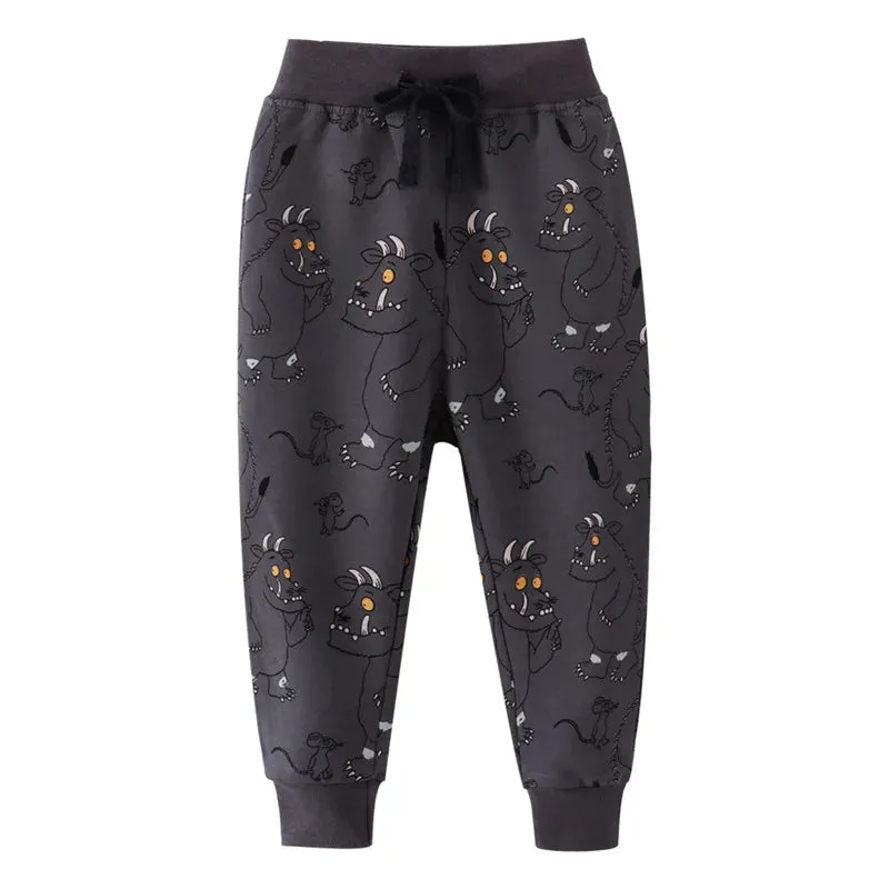 Baby Boy Animal 2-7T All-Season Drawstring Pants