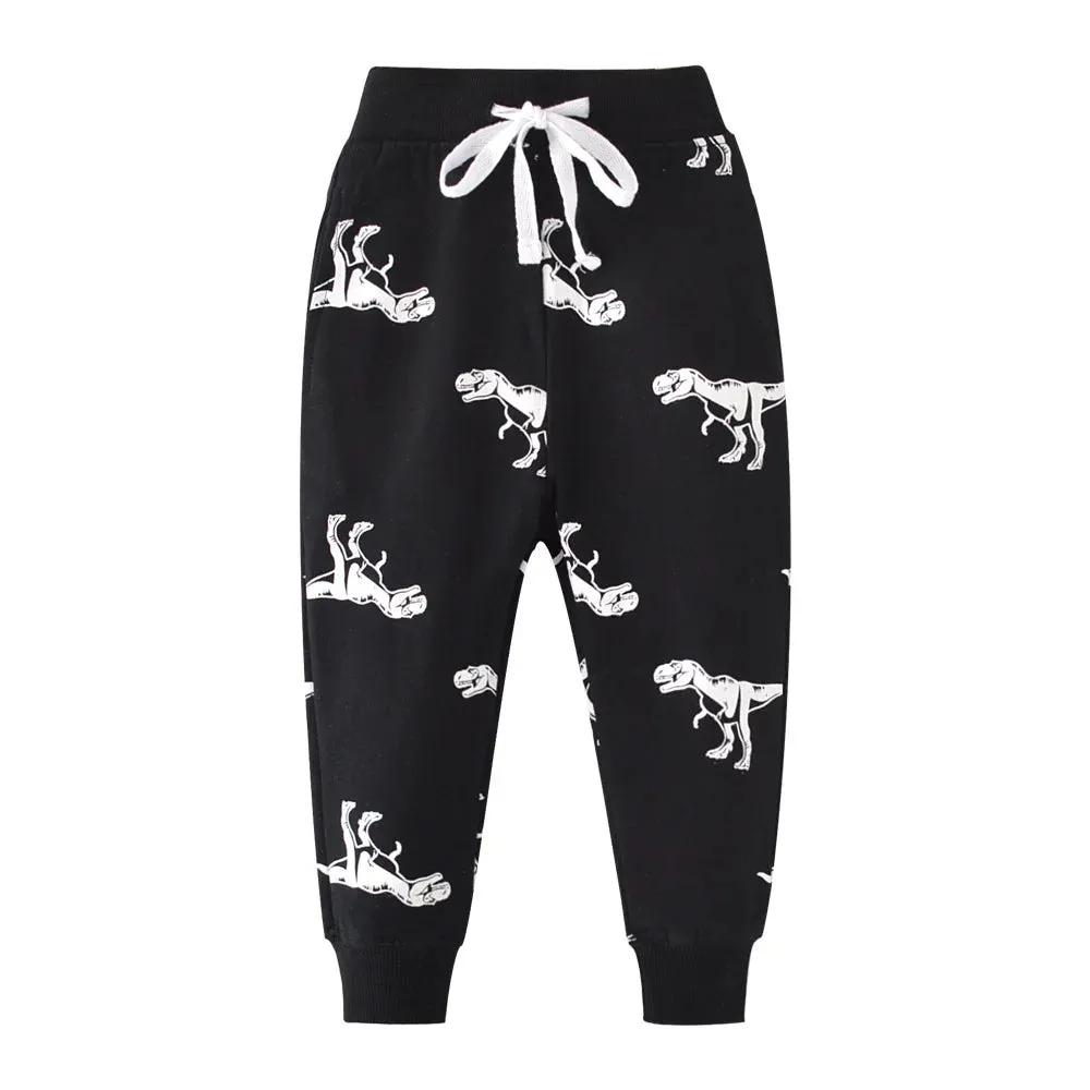 Baby Boy Animal 2-7T All-Season Drawstring Pants