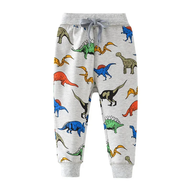 Baby Boy Animal 2-7T All-Season Drawstring Pants