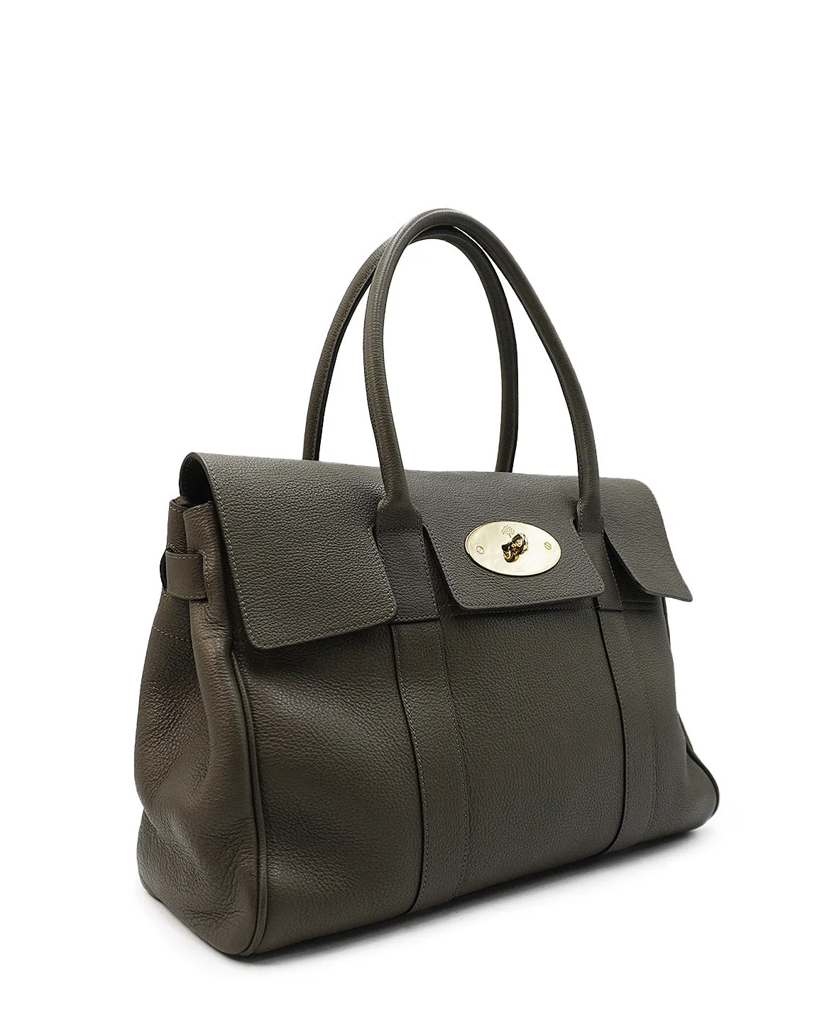 Bayswater Heavy Grain Leather Grey