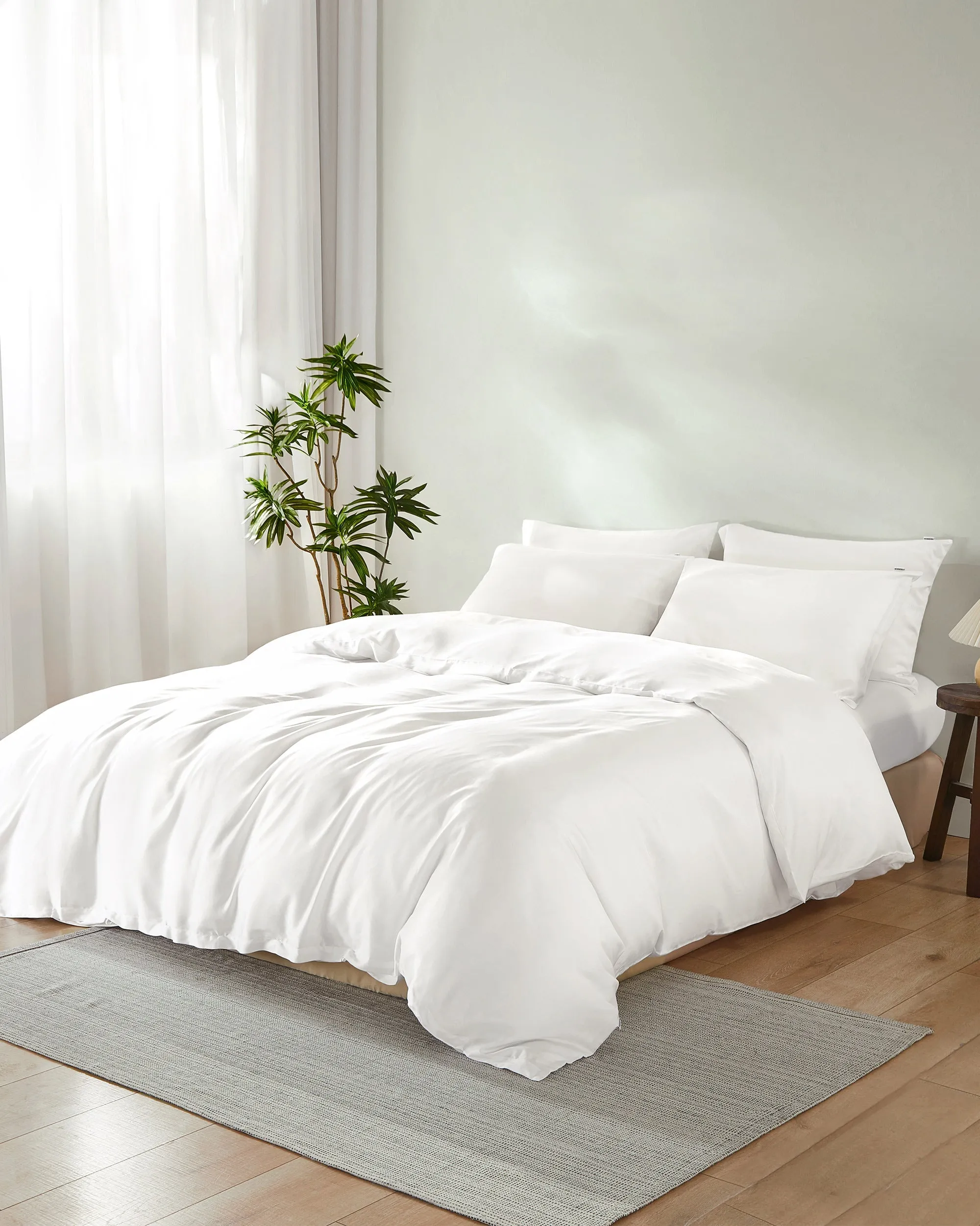 Bedding Bundle-Washable Comforter   Bamboo Duvet Cover