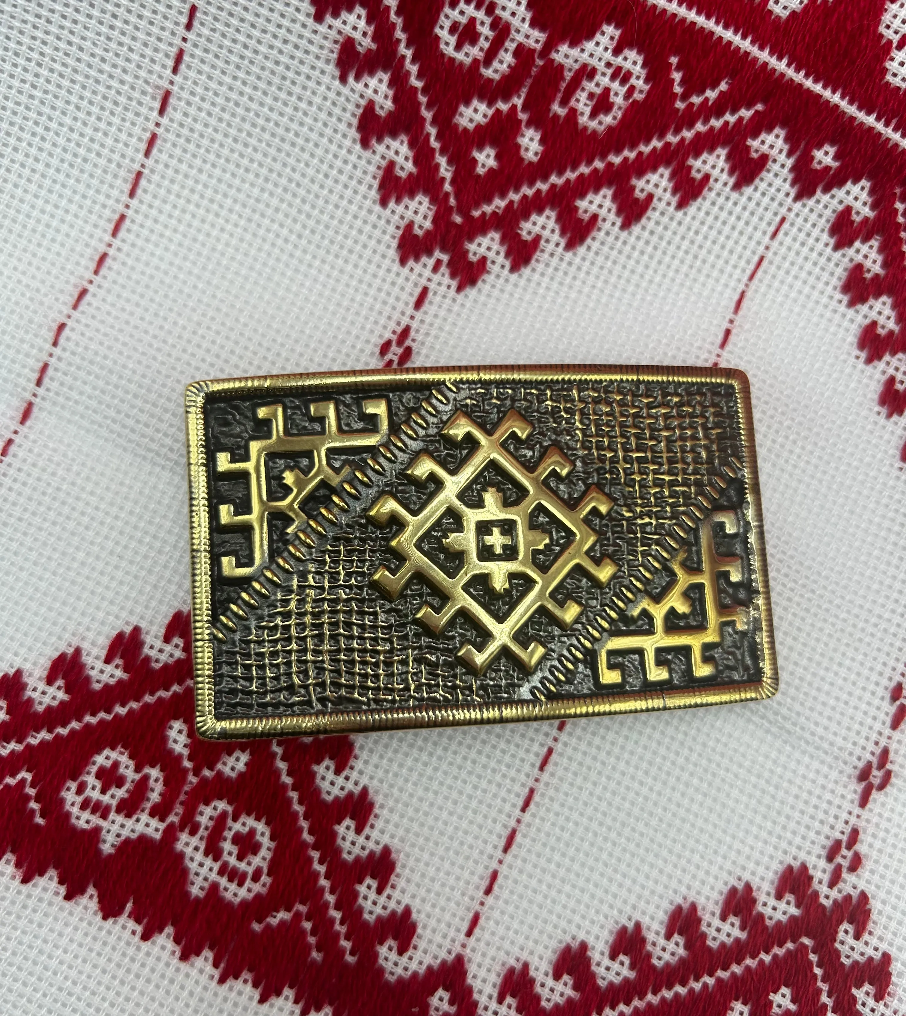 Belt Buckle “Woven”