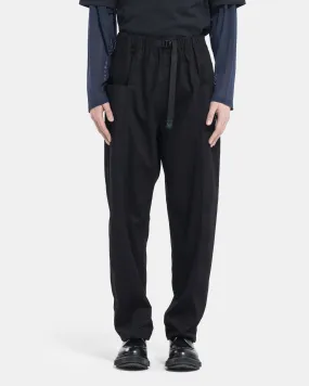 Belted CS Pant in Black