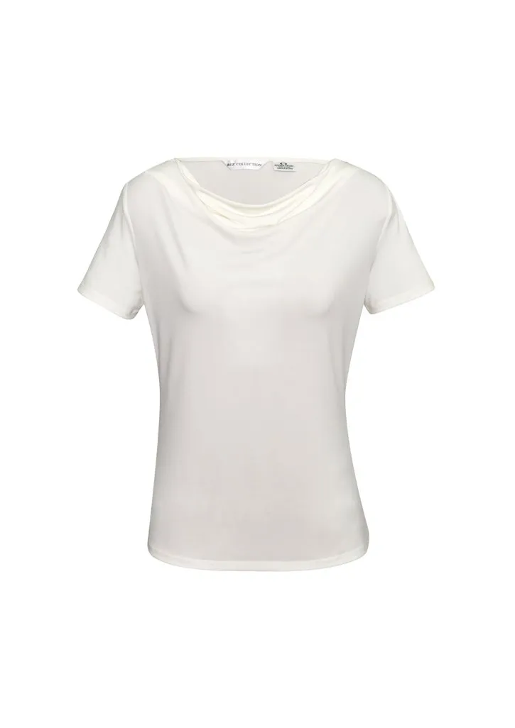 BizCollection K625LS Ladies Ava Drape Knit Top