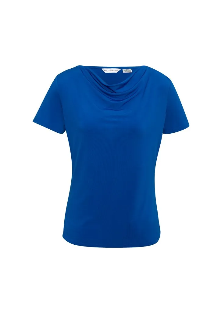 BizCollection K625LS Ladies Ava Drape Knit Top