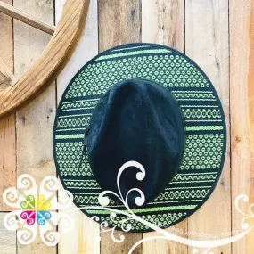 Black/GreenPedal Loom Hat-  Fall Hat