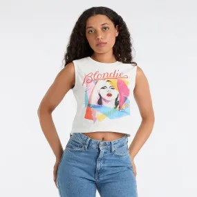 Blondie Sleeveless Crop Top, Ladies