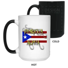 Boricua Alpha 15 oz. Color Changing Mug