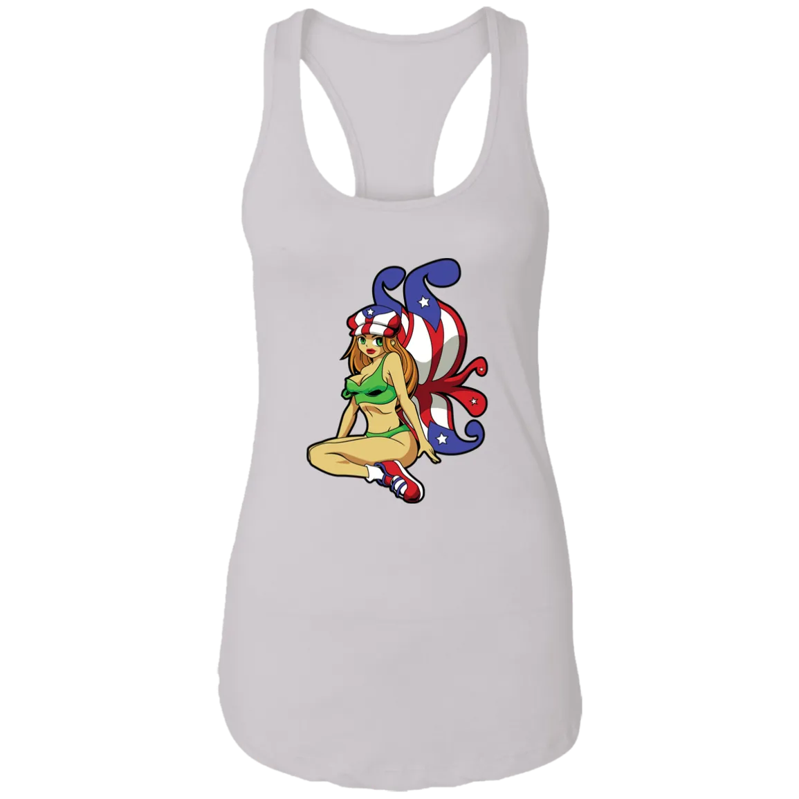 Boricua Fairy Racerback Tank