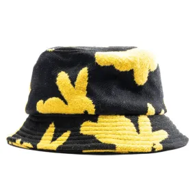 Bucket Hat - Black/Yellow