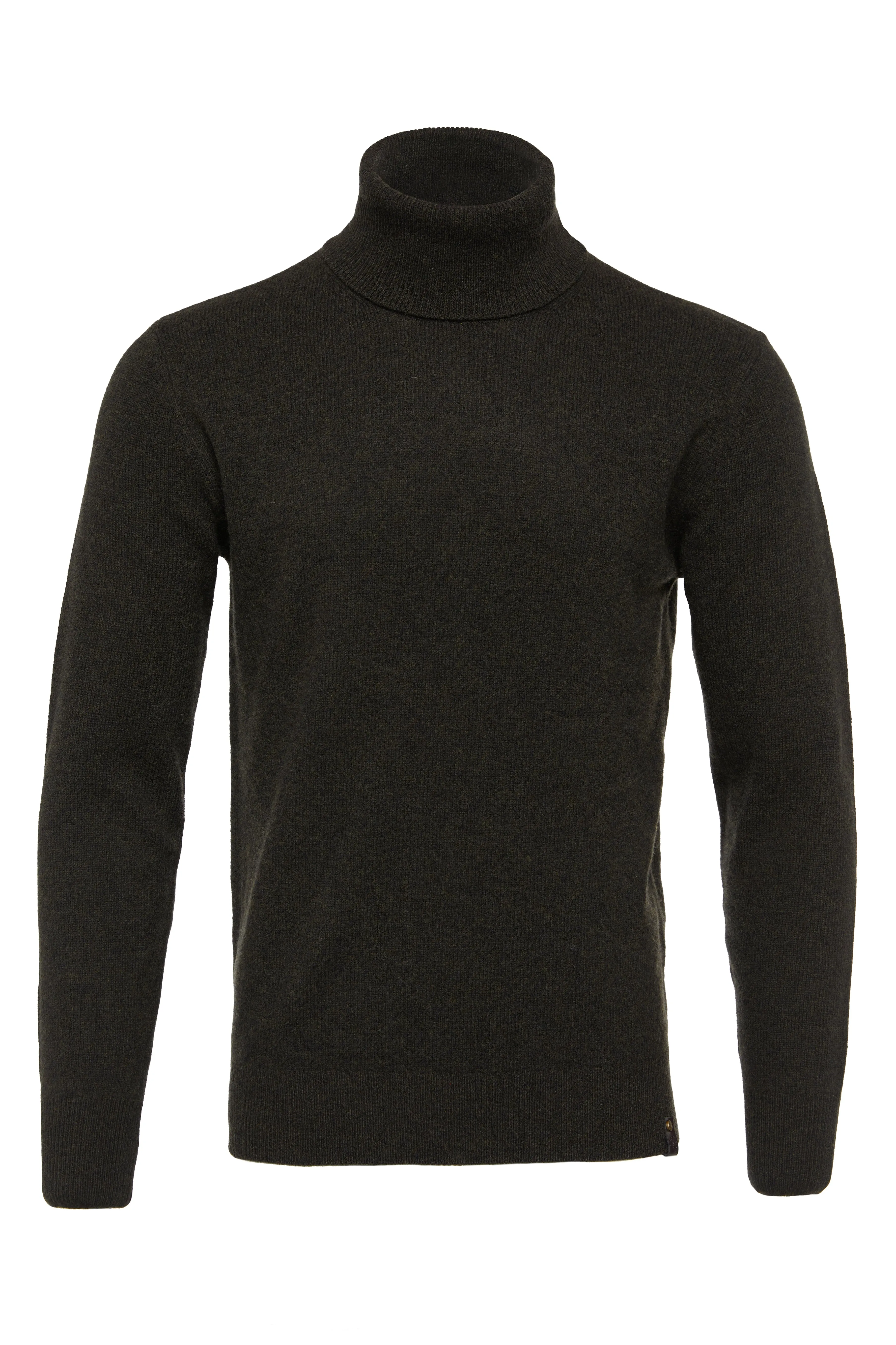 Byron Roll Neck Knit (Moss)