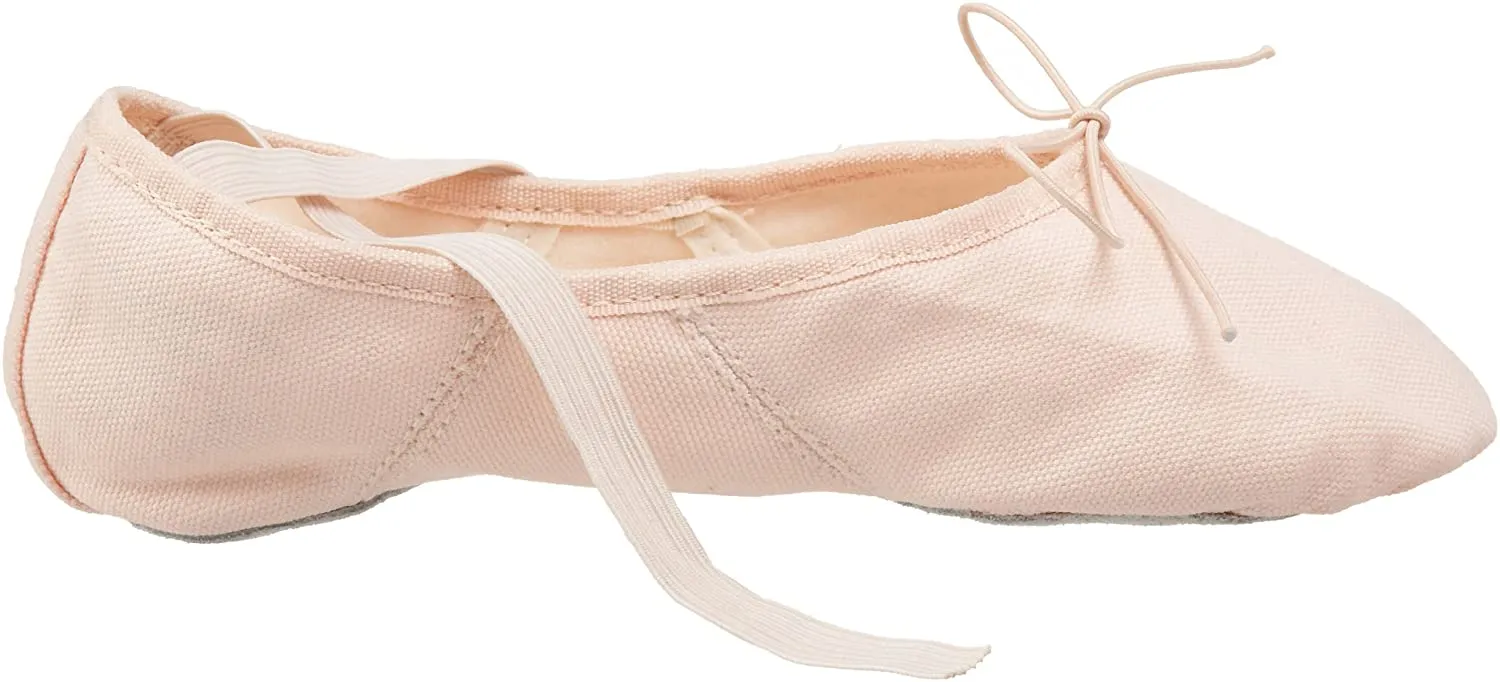 Capezio Women's 2028 Canvas Juliet Ballet Shoe Light Ballet Pink