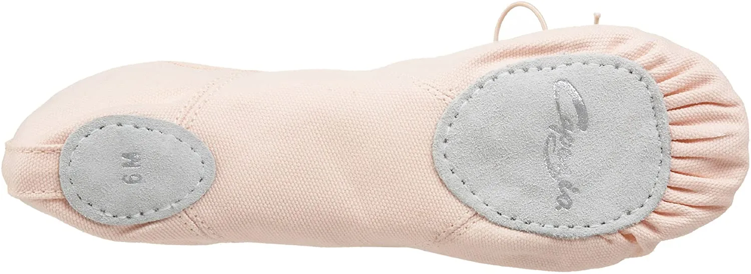 Capezio Women's 2028 Canvas Juliet Ballet Shoe Light Ballet Pink