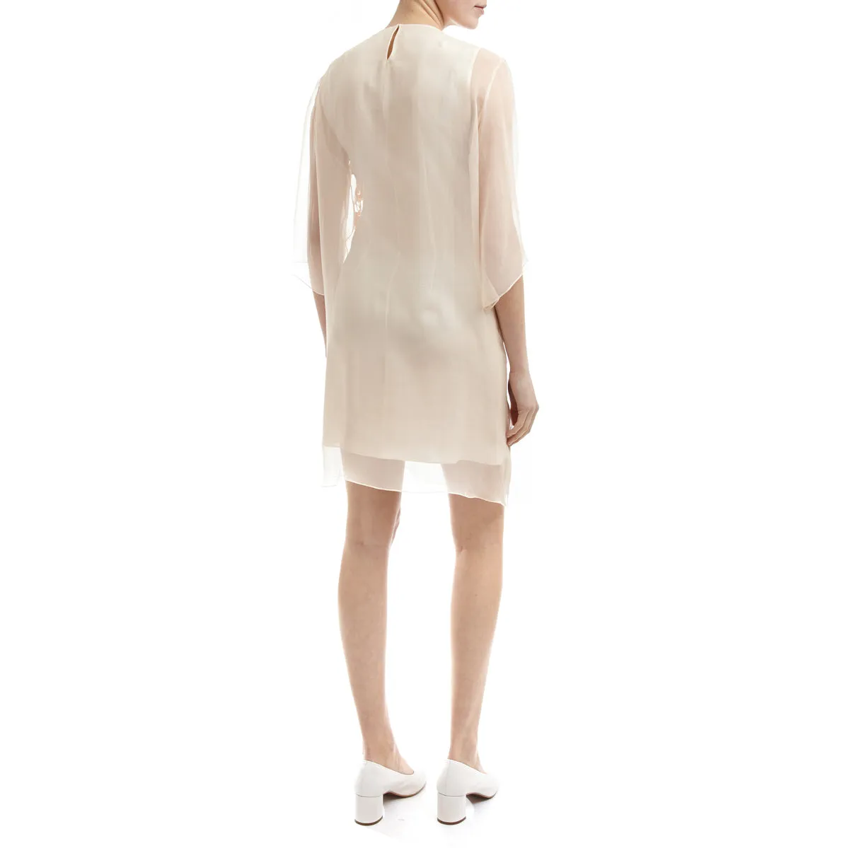 CARMEN SILK CHIFFON DRESS