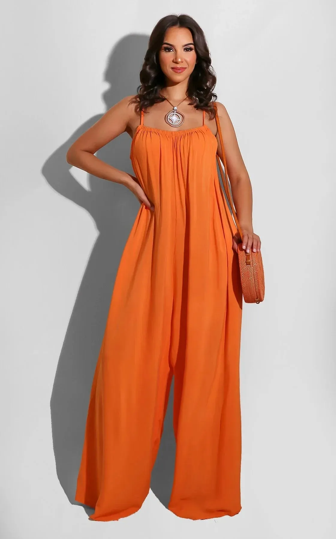 Casual Chic Suspender Jumpsuit