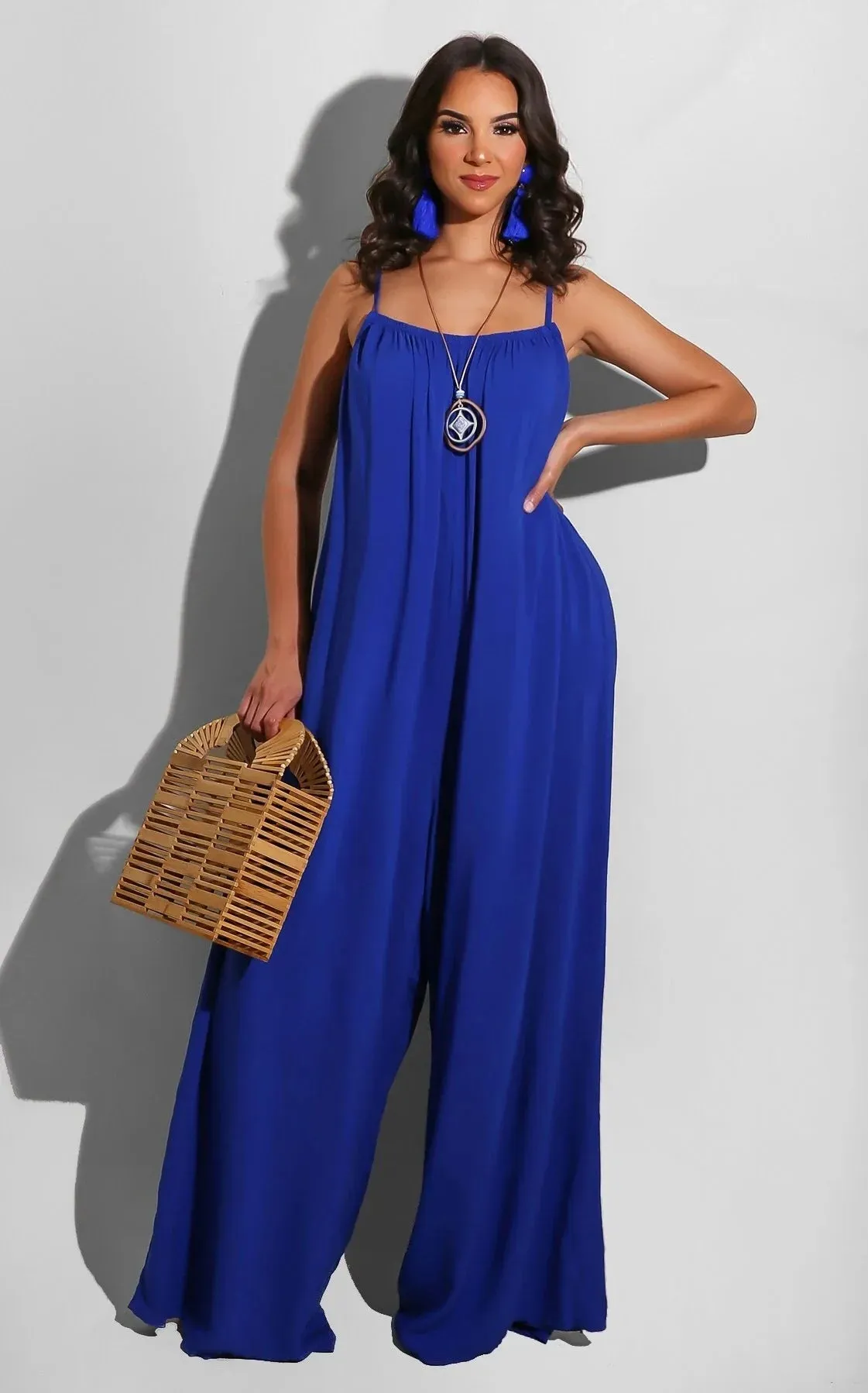 Casual Chic Suspender Jumpsuit