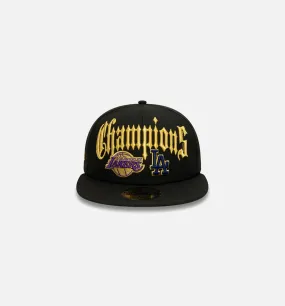 Champions 5950 Lakers & Dodgers Mens Hat - Black