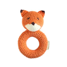 Cheengoo Fox Ring Rattle