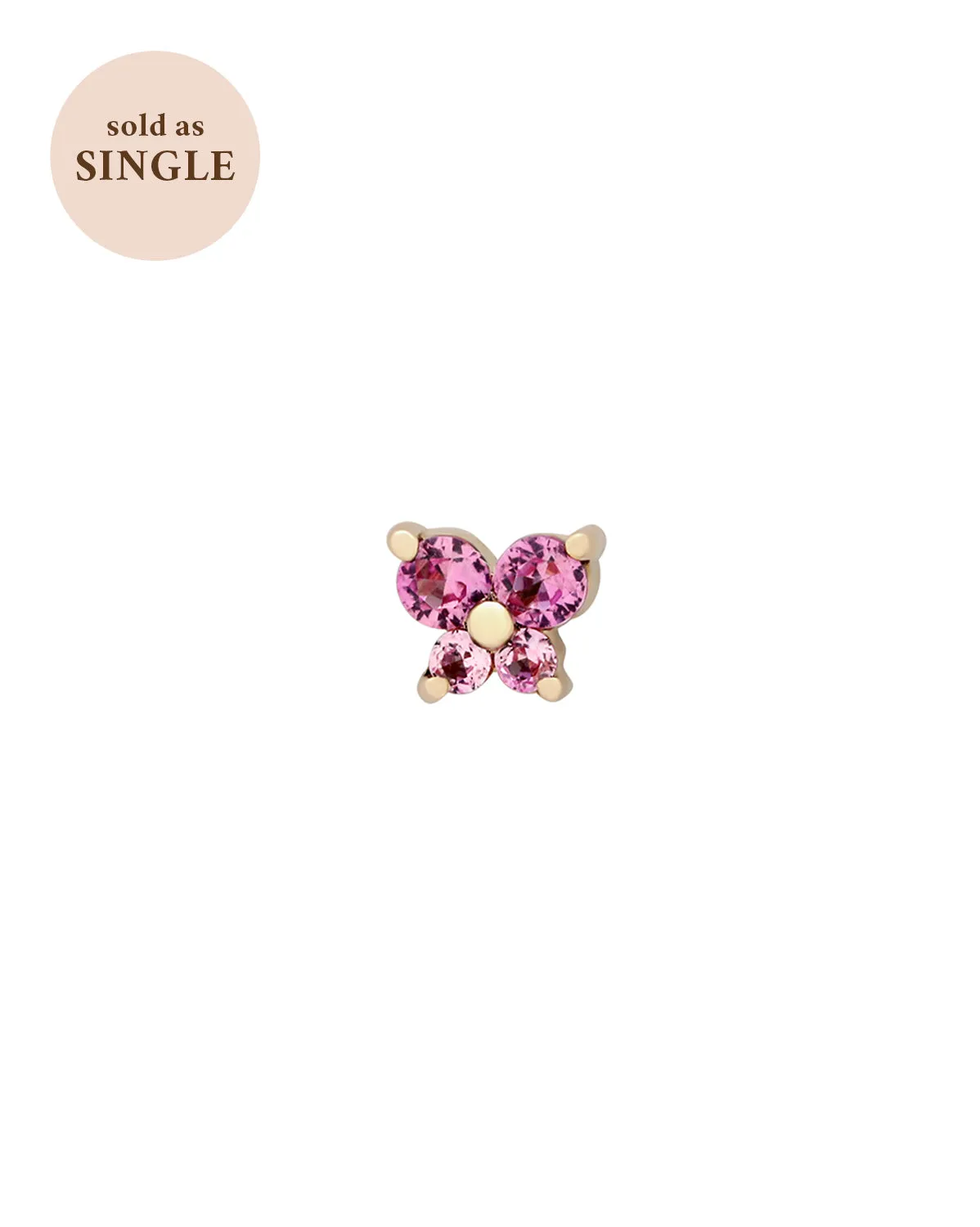 Cho Butterfly Single Stud