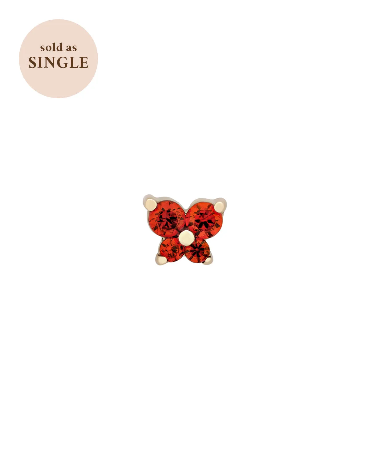 Cho Butterfly Single Stud