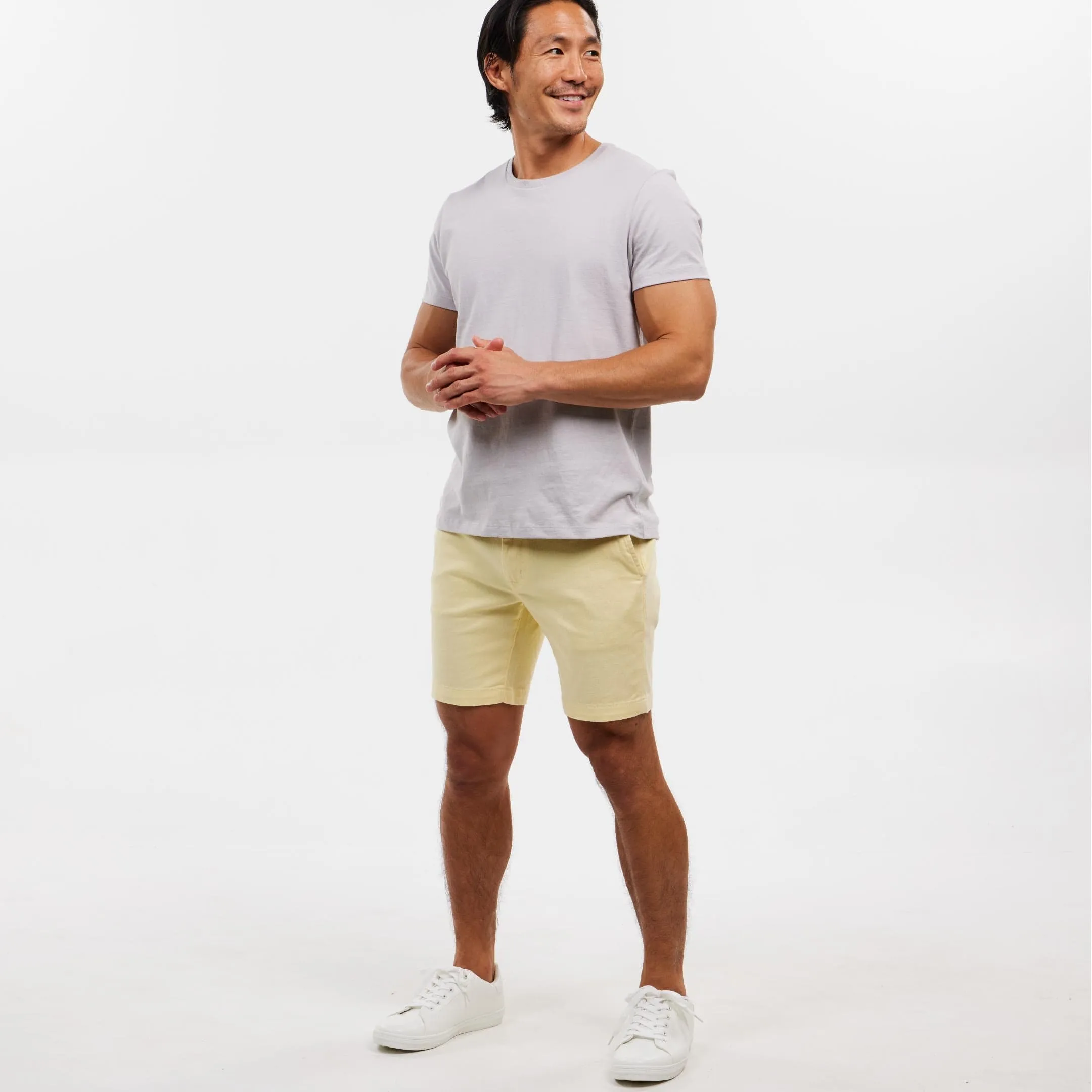 Citrine Lightweight Stretch Chino Short