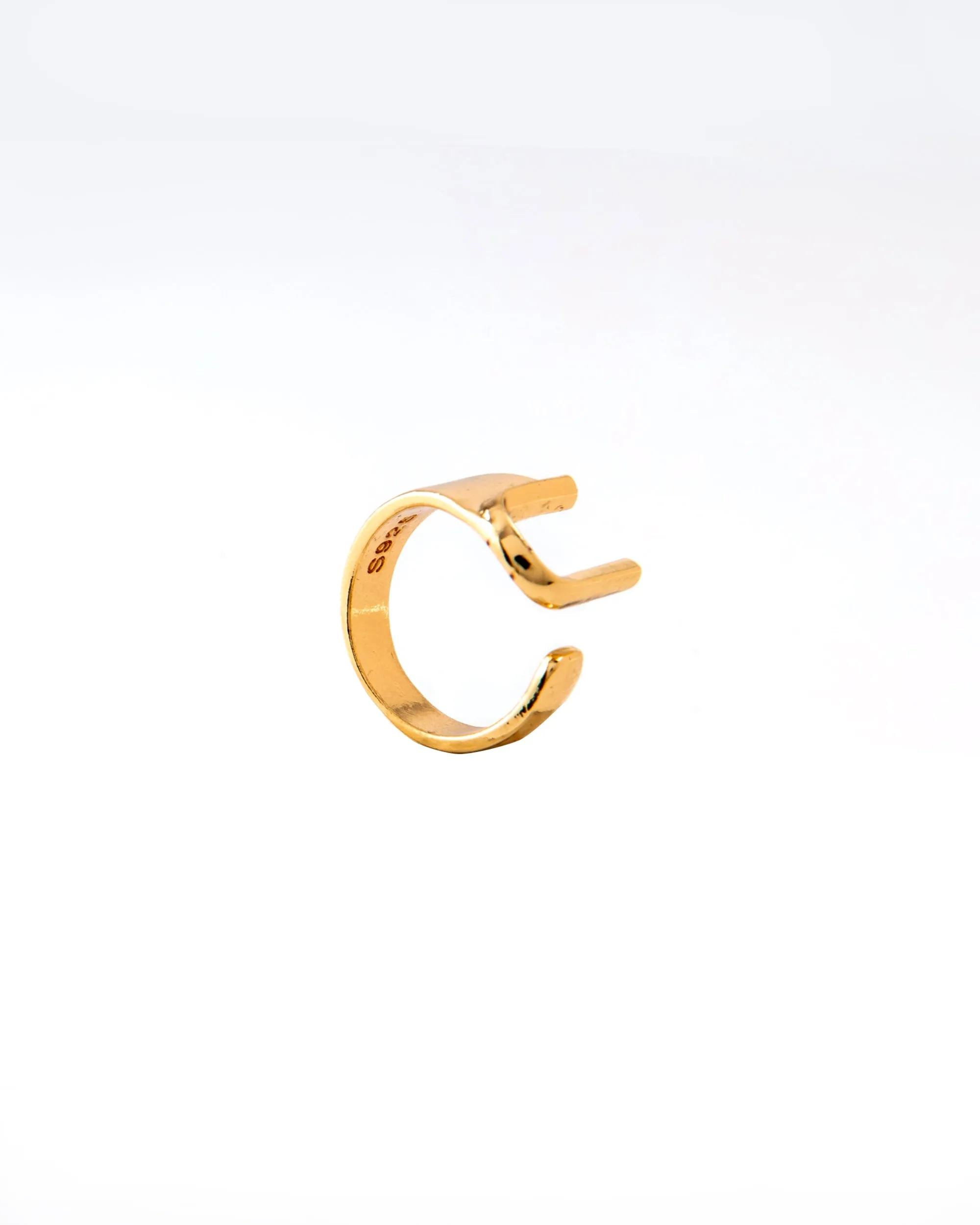 CLASSIC GOLD ALPHABET RING 2456 - قلادة