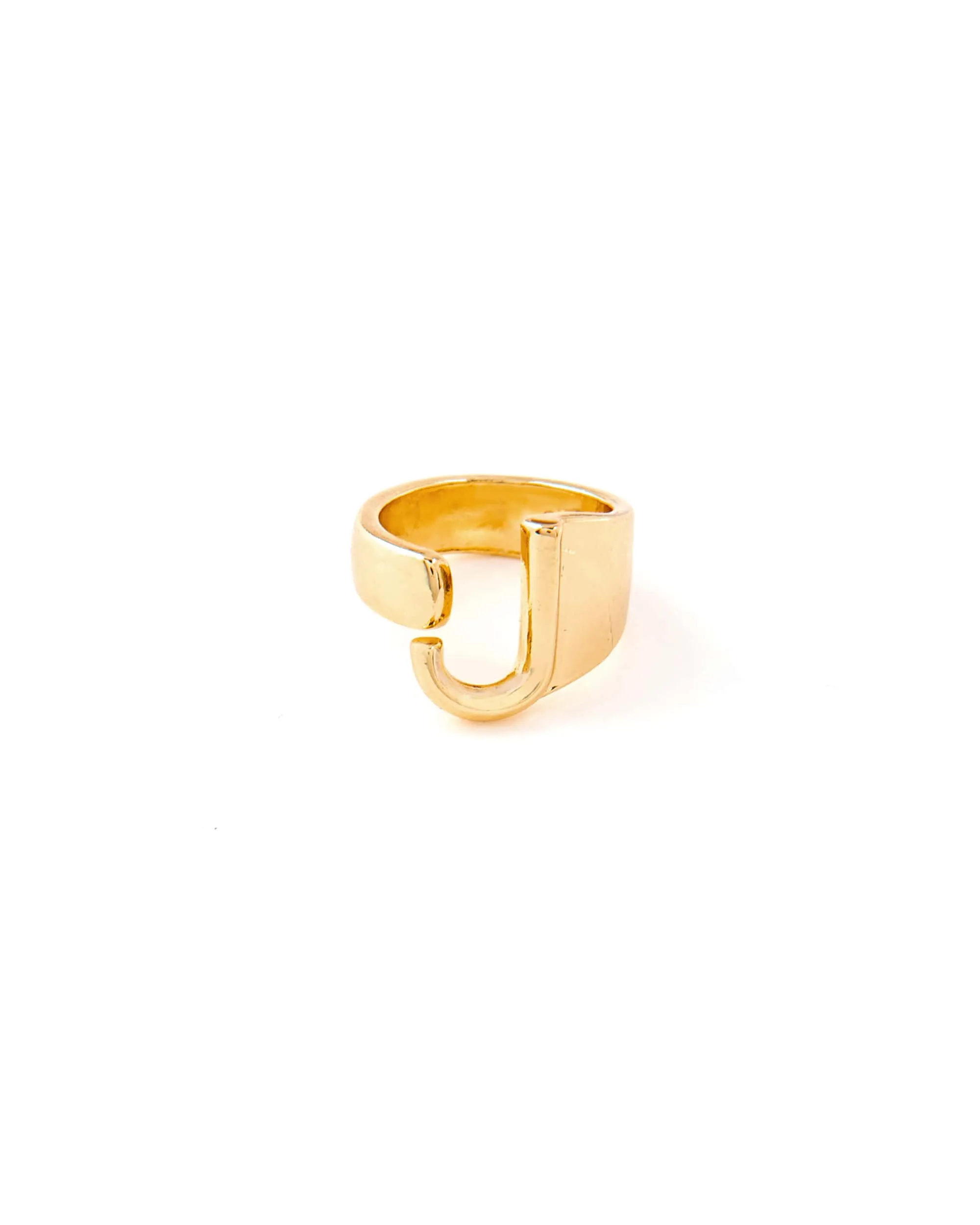 CLASSIC GOLD ALPHABET RING 2456 - قلادة