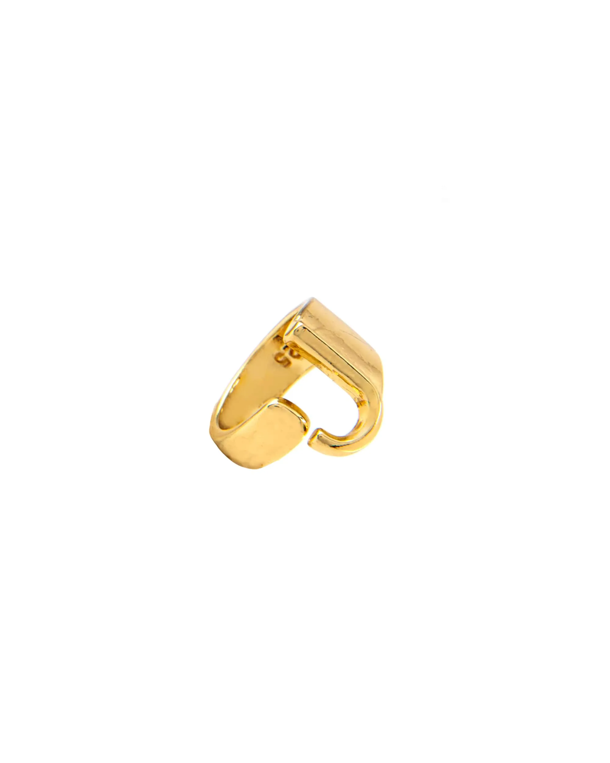 CLASSIC GOLD ALPHABET RING 2456 - قلادة