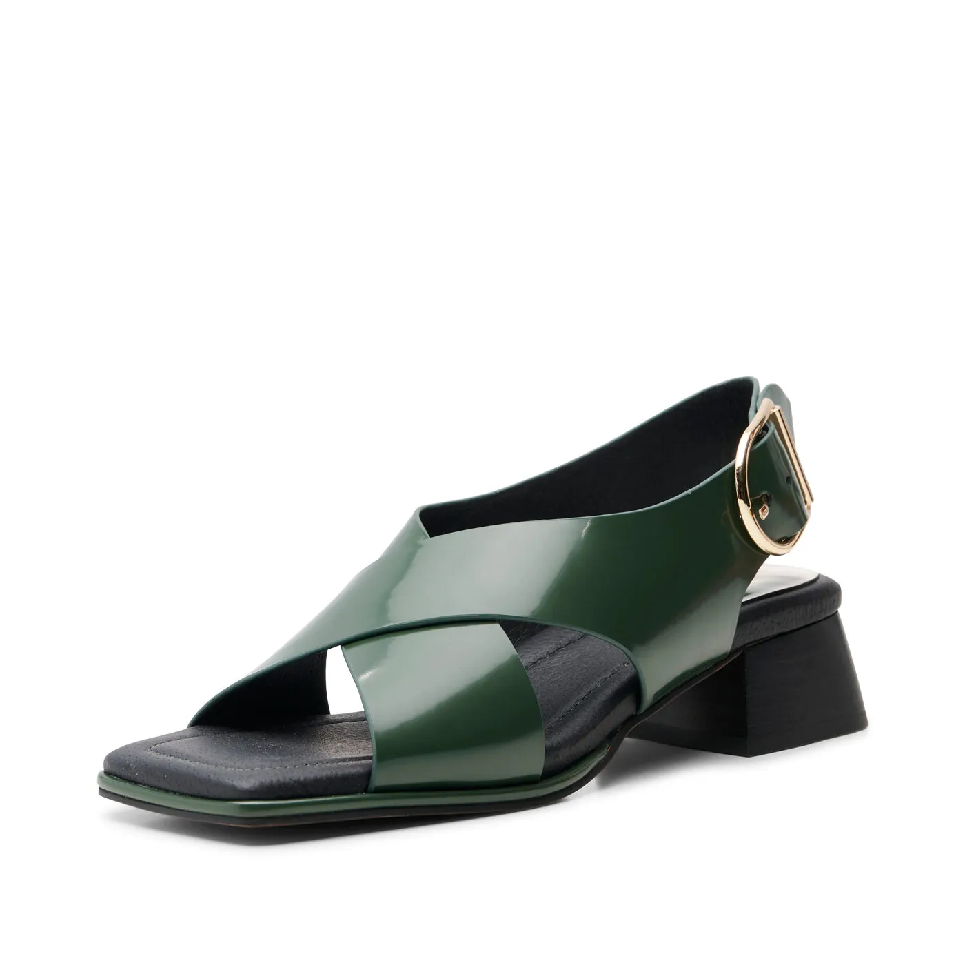 Colette sandal læder - ALGAE