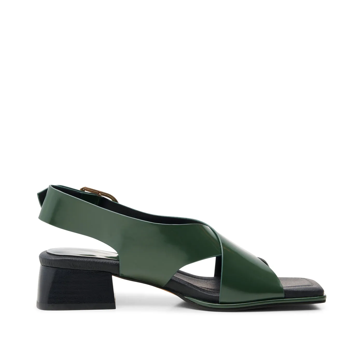 Colette sandal læder - ALGAE