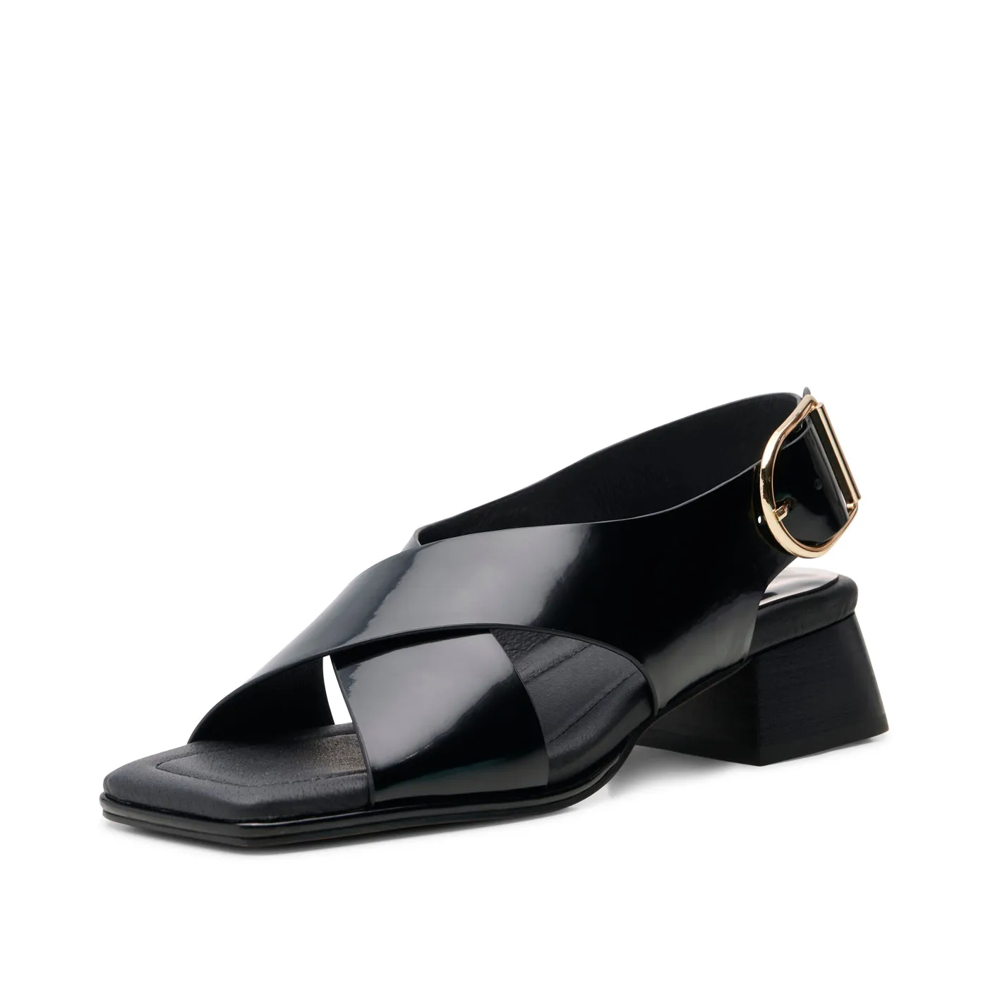 Colette sandal læder - BLACK