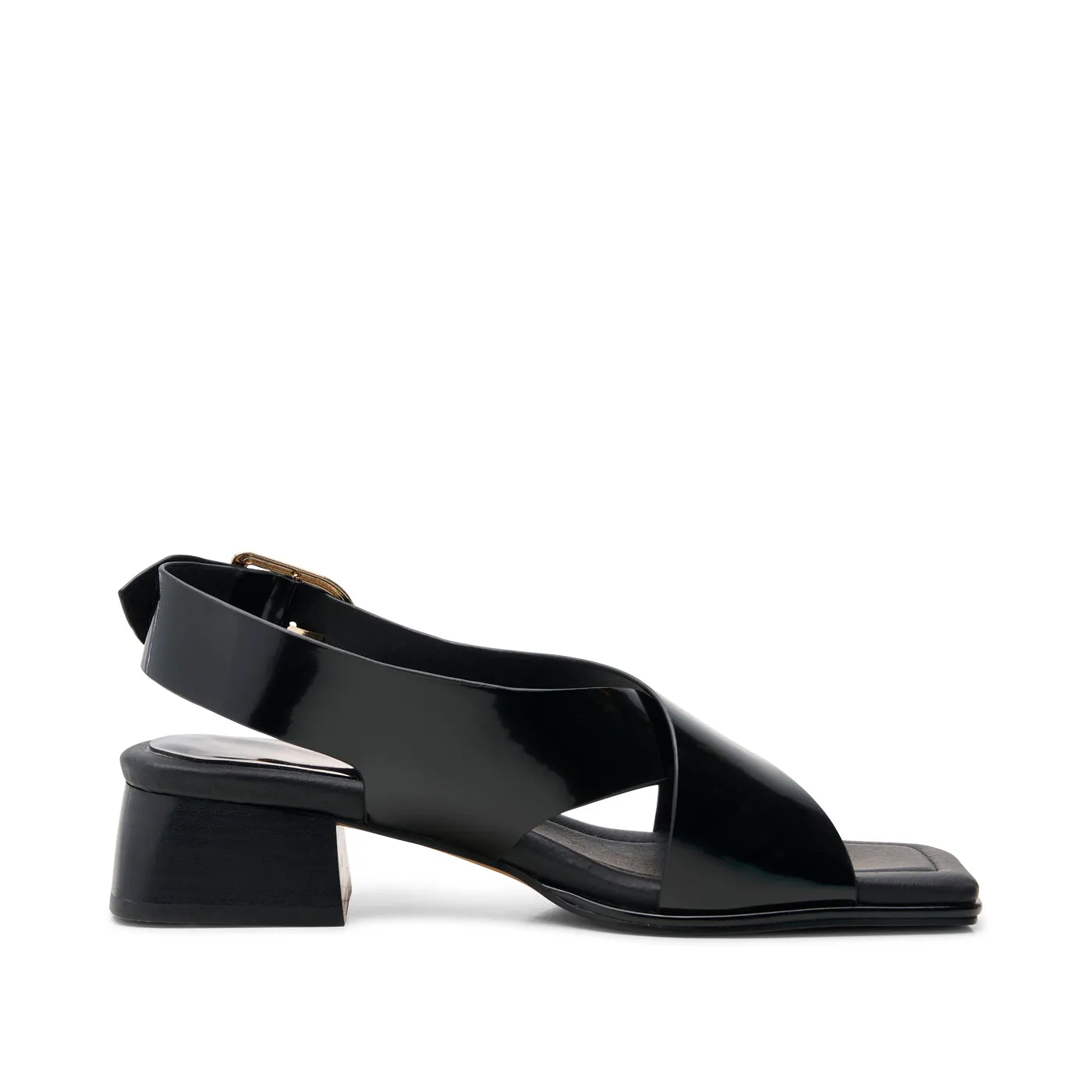 Colette sandal læder - BLACK