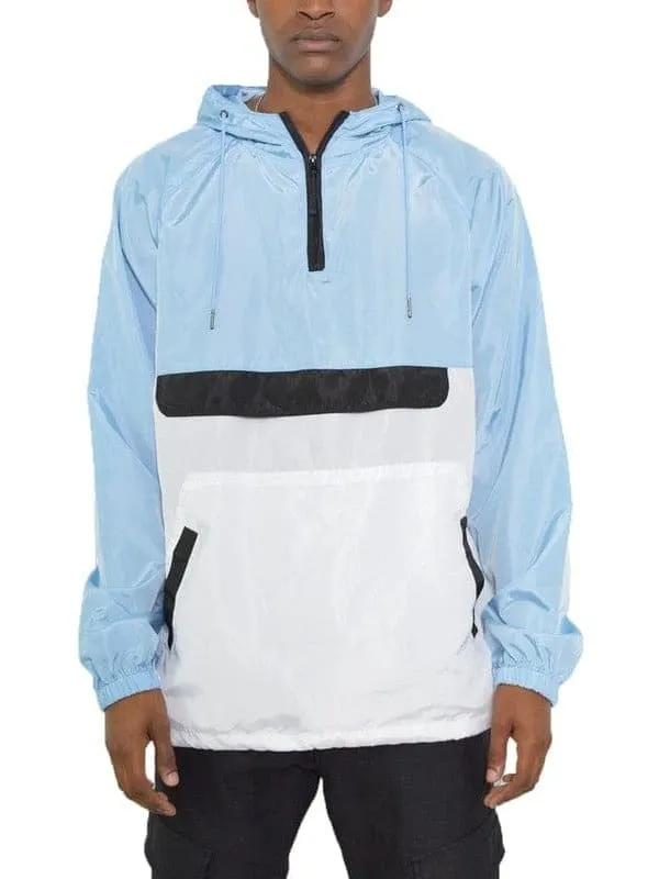 Color Block Anorak Jacket Windbreaker